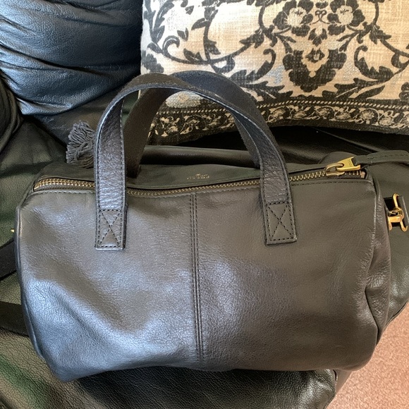 Fossil Black Leather Bag - Picture 3 of 9